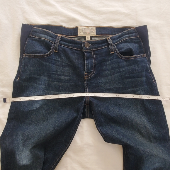 Maternity Hatch + Vintage Patti Denim Jeans - Set Of 3 Blue, Ivory, Black - Picture 3 of 16